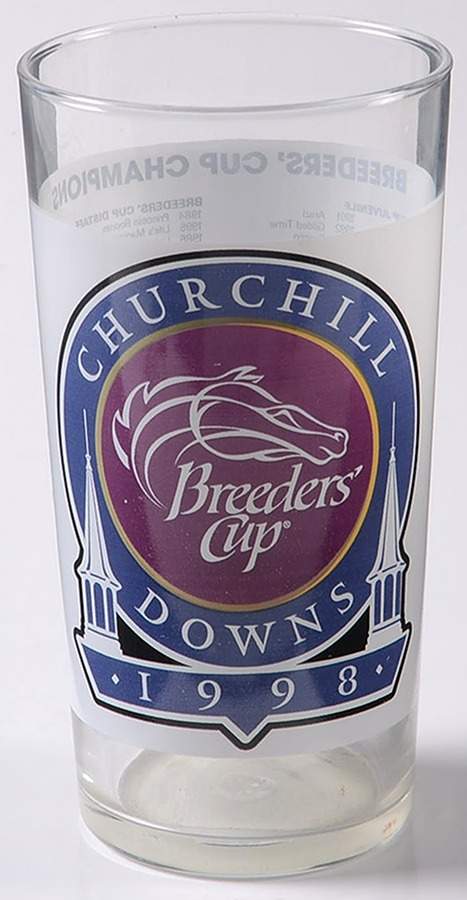 Breeders' Cup Winner's Glass 1998 - Breeders Cup Glass - No Box by Breeders Cup-1