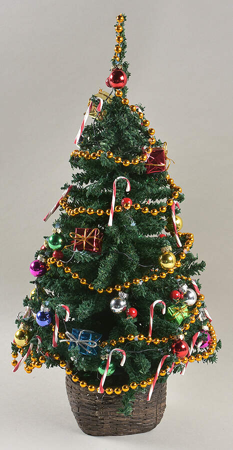 Accessories Decorated Tree With Lights - No Box by Byers' Choice Ltd-1