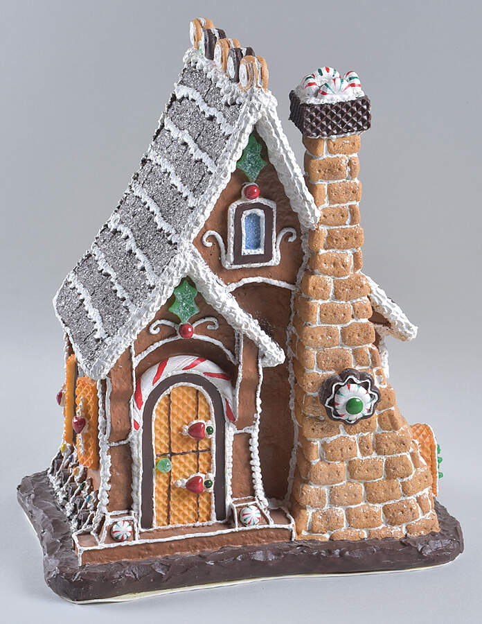 Accessories Sugar Cookie Cottage-Gingerbread House - No Box by Byers' Choice Ltd-1