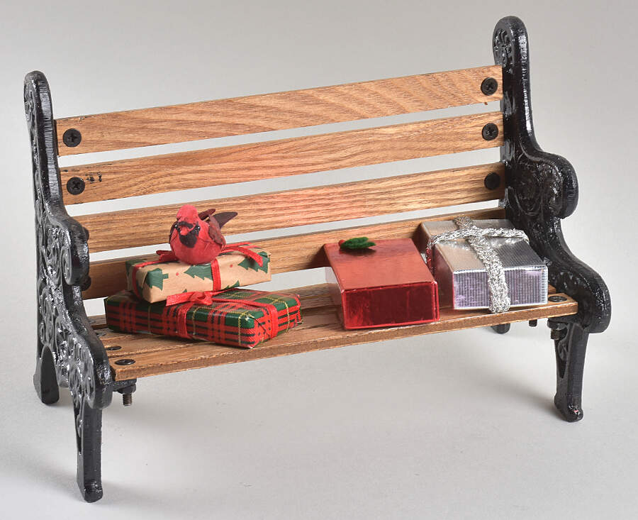 Accessories Park Bench With Gifts - No Box by Byers' Choice Ltd-1