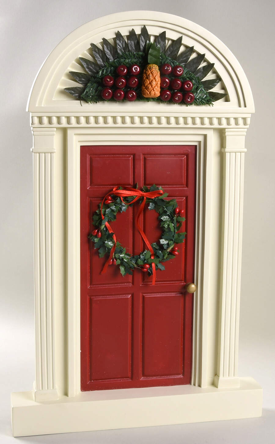 Accessories Colonial Red Door-Fruit Wreath & Spray - No Box by Byers' Choice Ltd-1