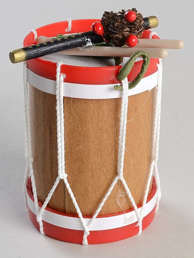 Accessories Drums With Sticks - No Box by Byers' Choice Ltd-1
