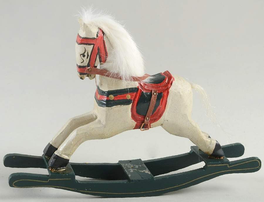 Accessories Rocking Horse-Small - No Box by Byers' Choice Ltd-1