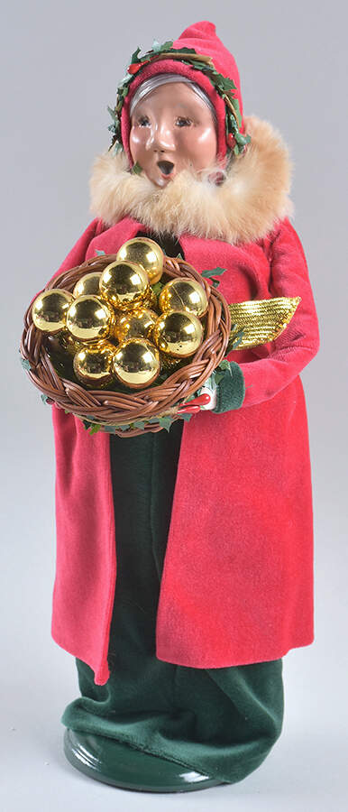 Santas of the World Old English Mrs Claus - No Box by Byers' Choice Ltd-1