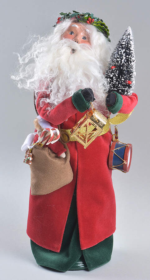 Santas of the World Old English Santa - No Box by Byers' Choice Ltd-1