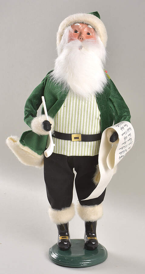 Santas of the World Irish Santa - No Box by Byers' Choice Ltd-1