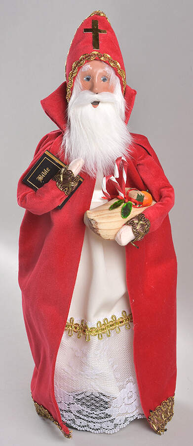 Santas of the World Saint Nicholas - No Box by Byers' Choice Ltd-1