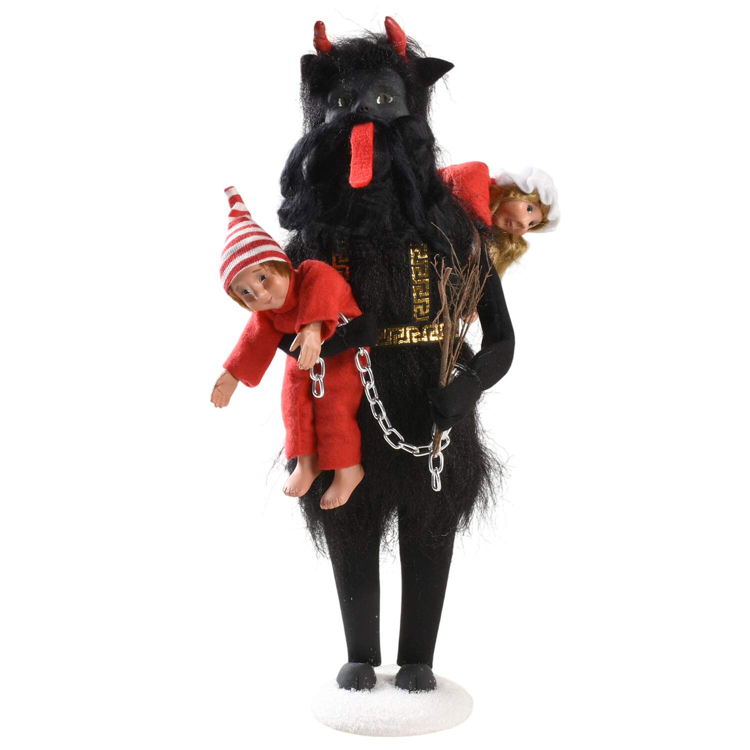 Santas of the World Krampus With Children - No Box by Byers' Choice Ltd-1