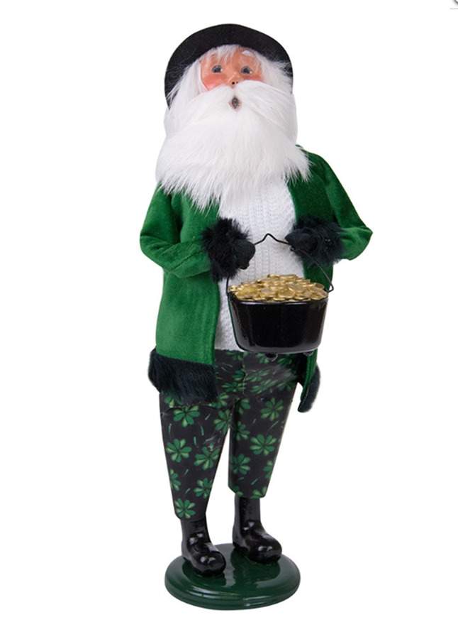 St Patrick's Day Irish Santa 2018 - No Box by Byers' Choice Ltd-1