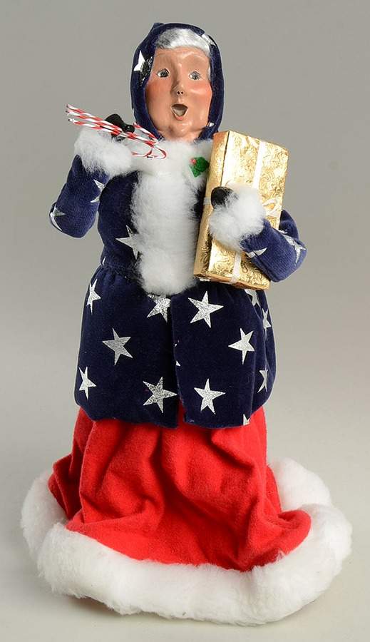 Santas of the World Civil War Mrs Claus - No Box by Byers' Choice Ltd-1