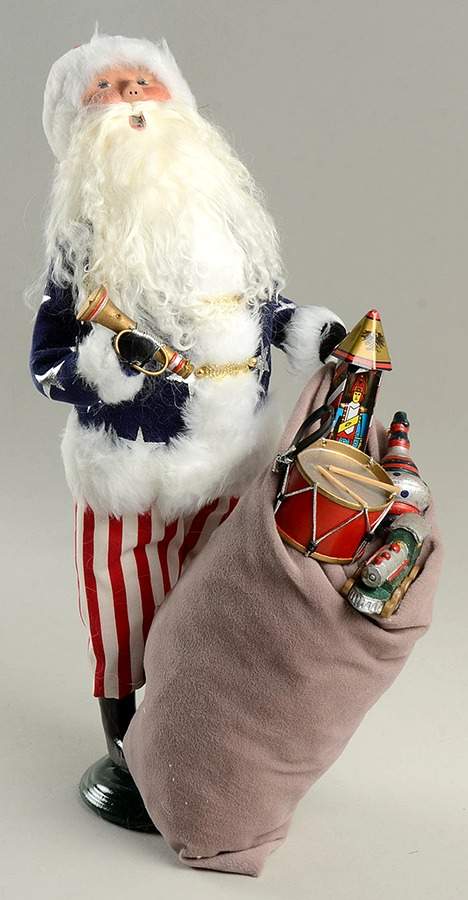 Santas of the World Civil War Santa - No Box by Byers' Choice Ltd-1