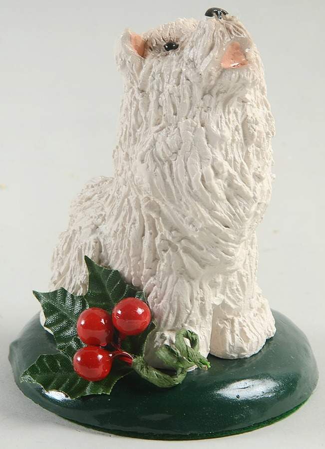 Singing Dogs West Highland With Holly - No Box by Byers' Choice Ltd-1