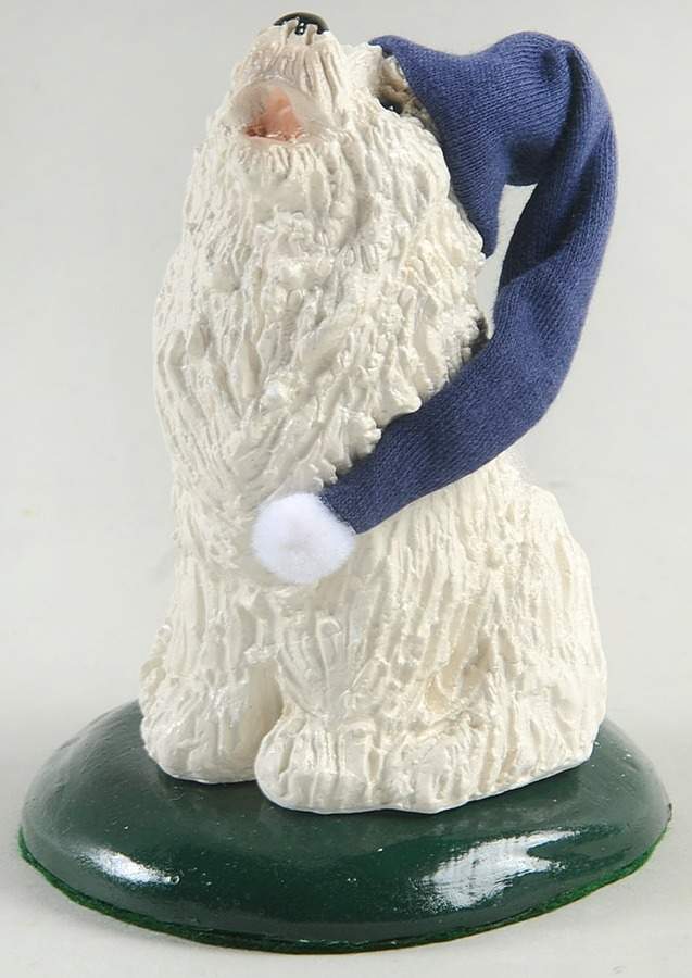 Singing Dogs West Highland With Blue Hat - No Box by Byers' Choice Ltd-1