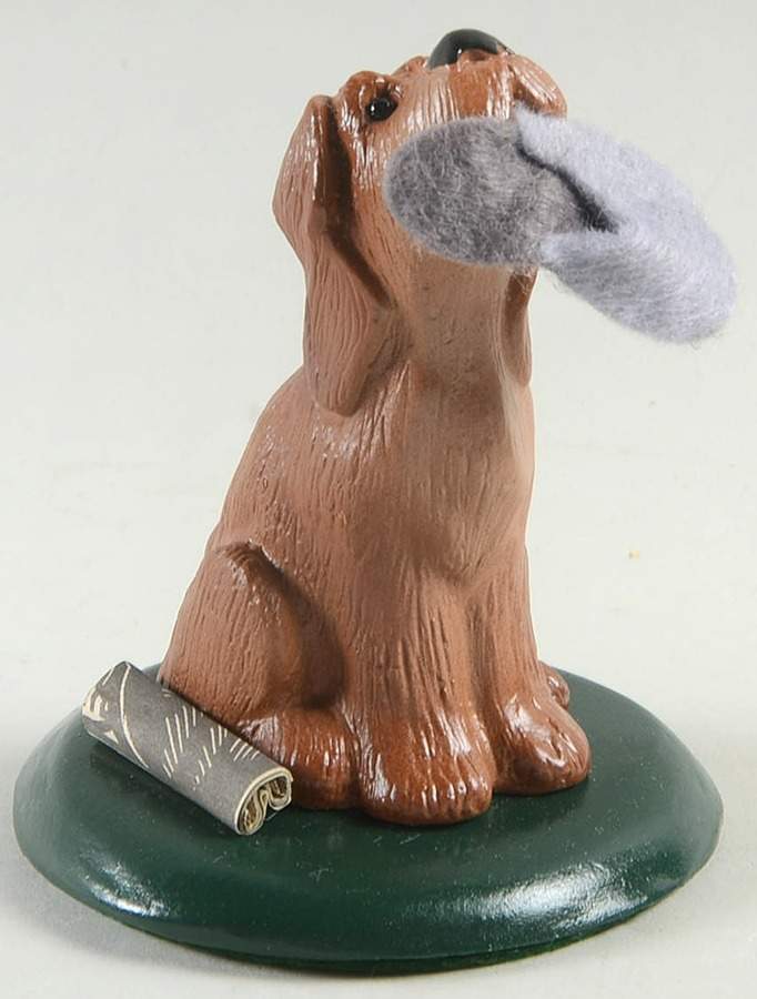 Singing Dogs Bloodhound With Sock - No Box by Byers' Choice Ltd-1
