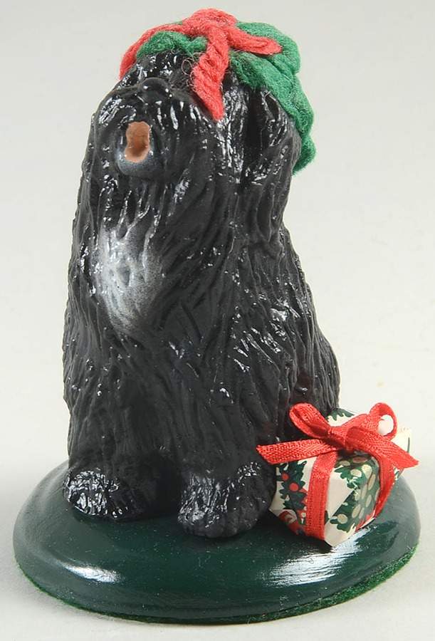 Singing Dogs Black Dog With Gift Box - No Box by Byers' Choice Ltd-1