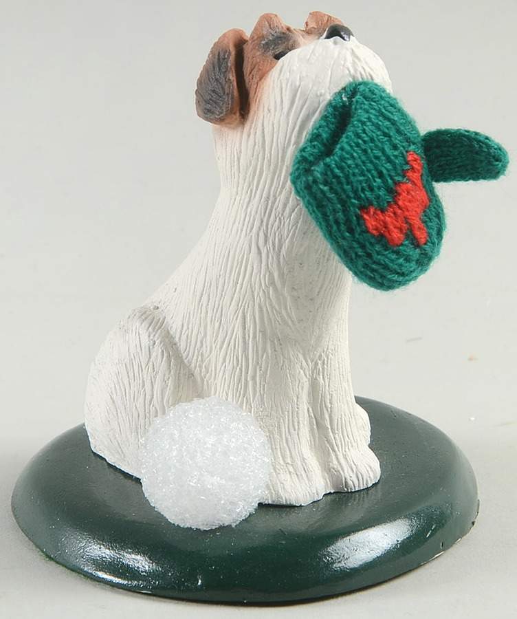 Singing Dogs Dog With Green Mitten - No Box by Byers' Choice Ltd-1