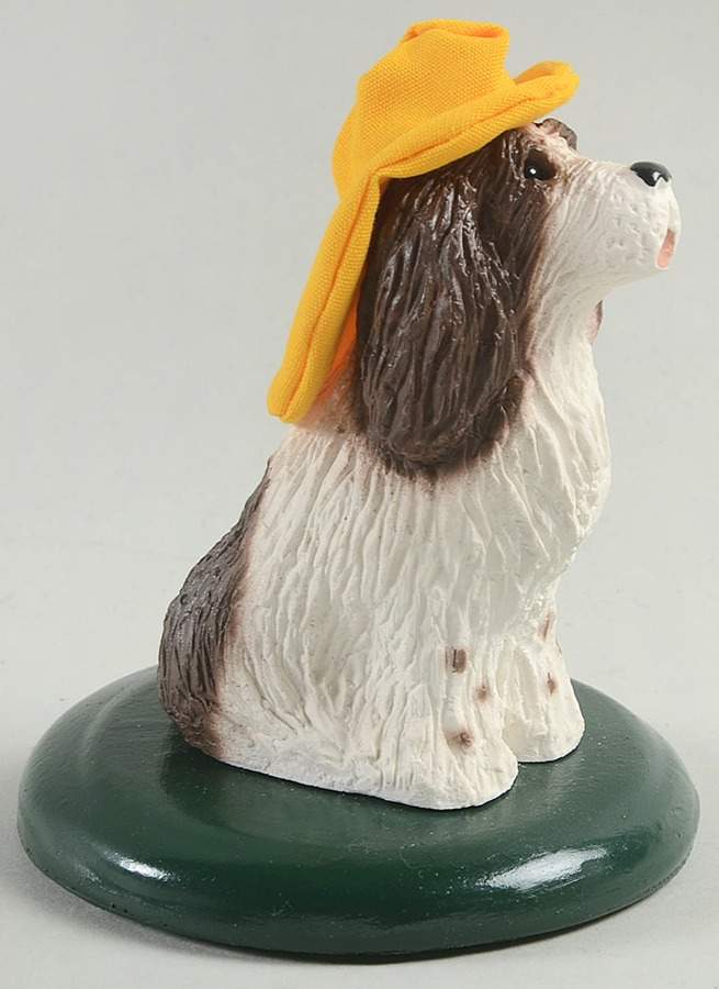 Singing Dogs Springer Spaniel With Fireman Hat - No Box by Byers' Choice Ltd-1