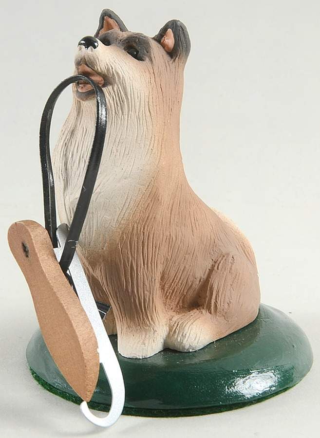 Singing Dogs Icelandic Sheepdog With Skates - No Box by Byers' Choice Ltd-1
