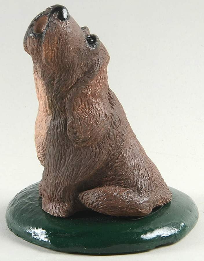 Singing Dogs Bloodhound - No Box by Byers' Choice Ltd-1