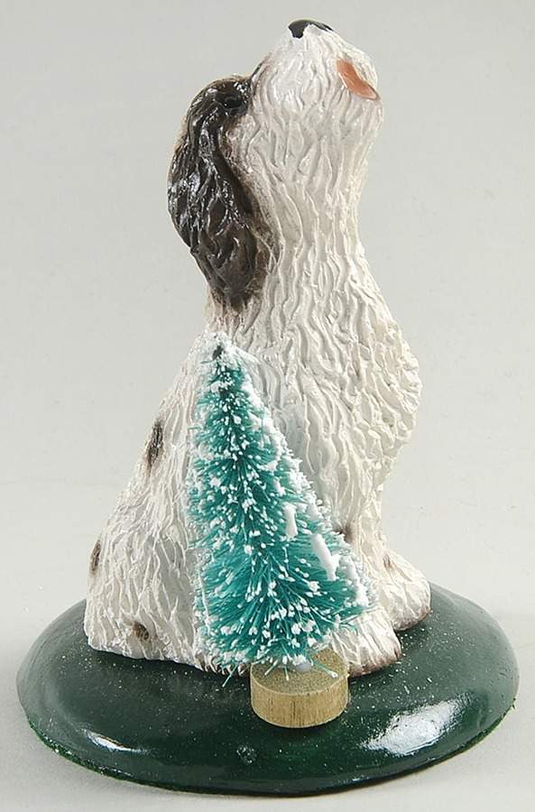 Singing Dogs English Setter With Tree - No Box by Byers' Choice Ltd-1