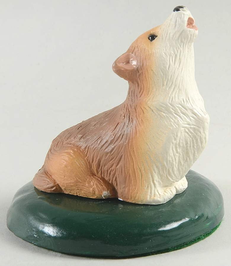Singing Dogs Welsh Corgi - No Box by Byers' Choice Ltd-1