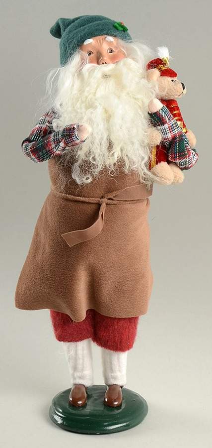 Santa & Mrs Claus Workshop Santa Only - No Box by Byers' Choice Ltd-1