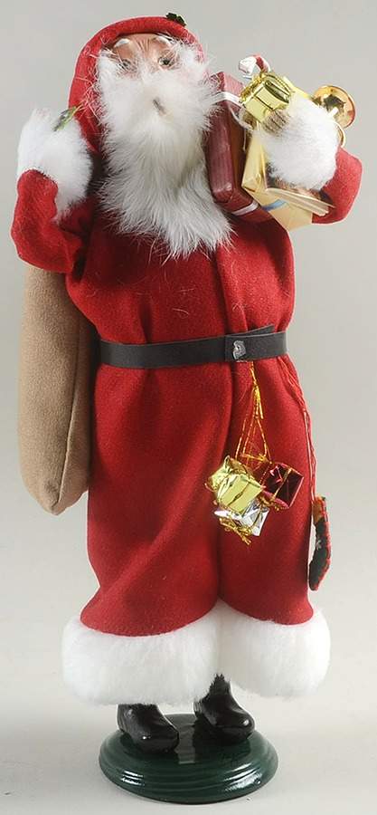 Santa & Mrs Claus Victorian Santa With Bag And Presents - No Box by Byers' Choice Ltd-1