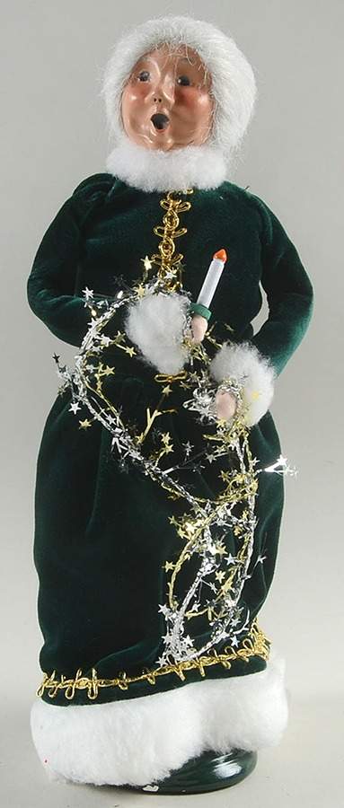 Santa & Mrs Claus Mrs Claus Decorating-Only - No Box by Byers' Choice Ltd-1