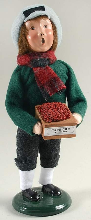 Yankee Craftsmen Exclusives Cape Cod Cranberry Boy - No Box by Byers' Choice Ltd-1