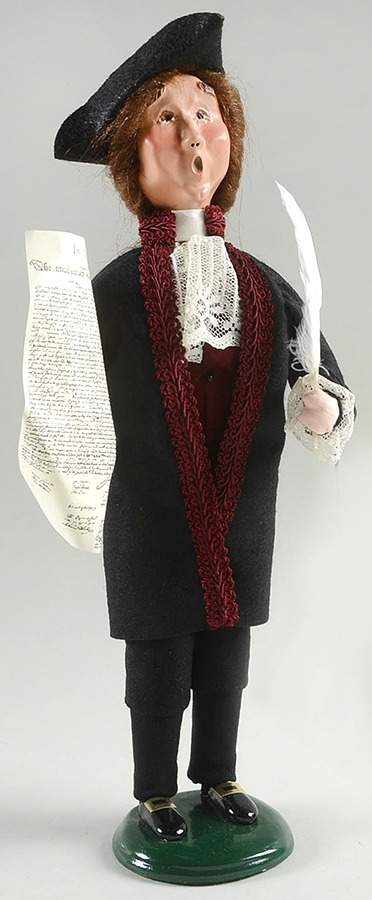 American Heritage Signer Of Declaration - No Box by Byers' Choice Ltd-1