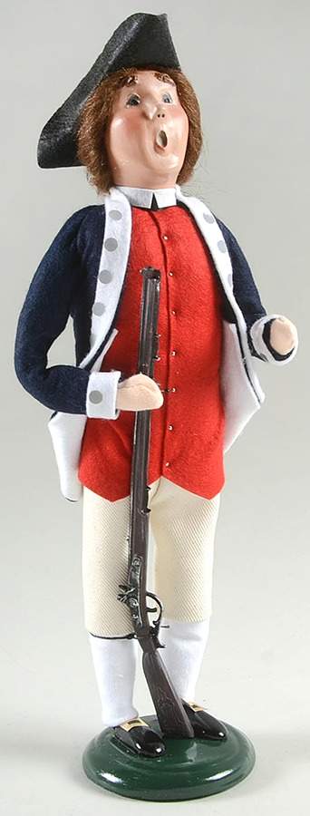 American Heritage Soldier With Musket - No Box by Byers' Choice Ltd-1
