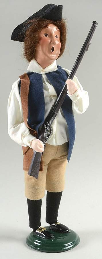 American Heritage Minute Man With Rifle - No Box by Byers' Choice Ltd-1