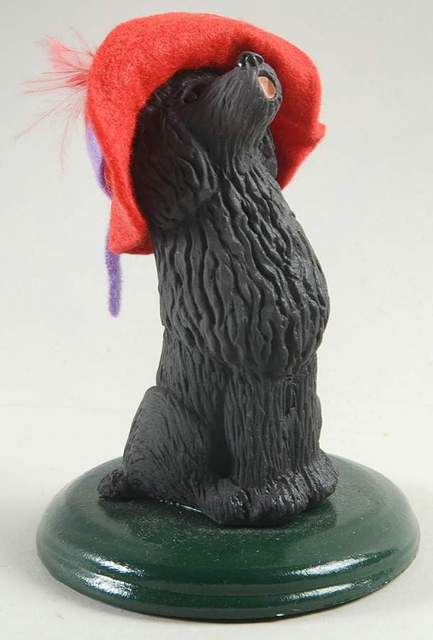 Wayside Country Store Black Suzette Poodle - No Box by Byers' Choice Ltd-1