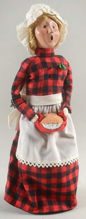 Christmas Store Exclusives Apple Harvest Woman - No Box by Byers' Choice Ltd-1