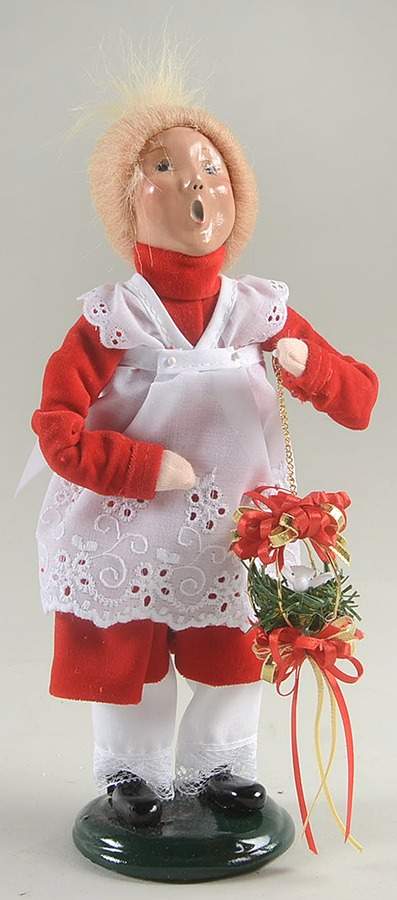 Christmas Store Exclusives Girl With Ornament - No Box by Byers' Choice Ltd-1