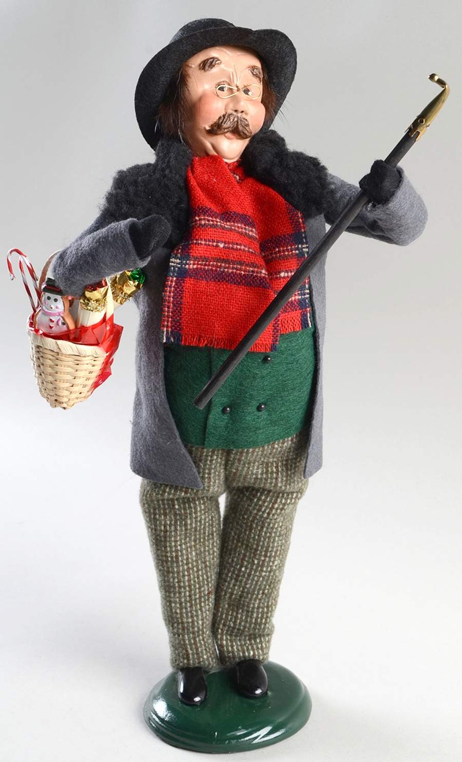 Christmas Store Exclusives Man With Walking Stick - No Box by Byers' Choice Ltd-1