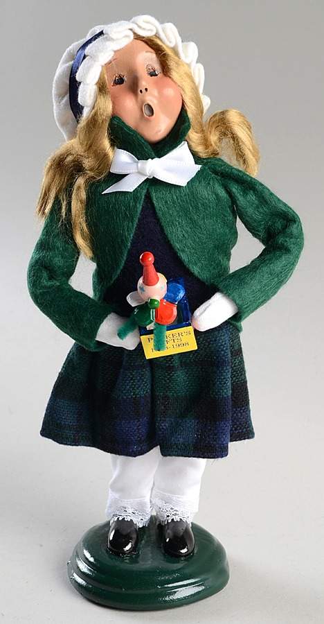 Christmas Store Exclusives Girl With Jack-In-The-Box - No Box by Byers' Choice Ltd-1