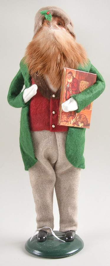 Talbots Carolers Man With Red Beard With Book - No Box by Byers' Choice Ltd-1