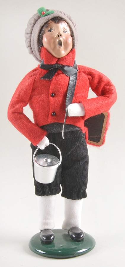 Talbots Carolers School Boy - No Box by Byers' Choice Ltd-1