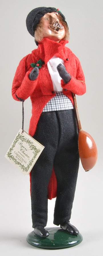Christmas Waits Man With Mandolin - No Box by Byers' Choice Ltd-1