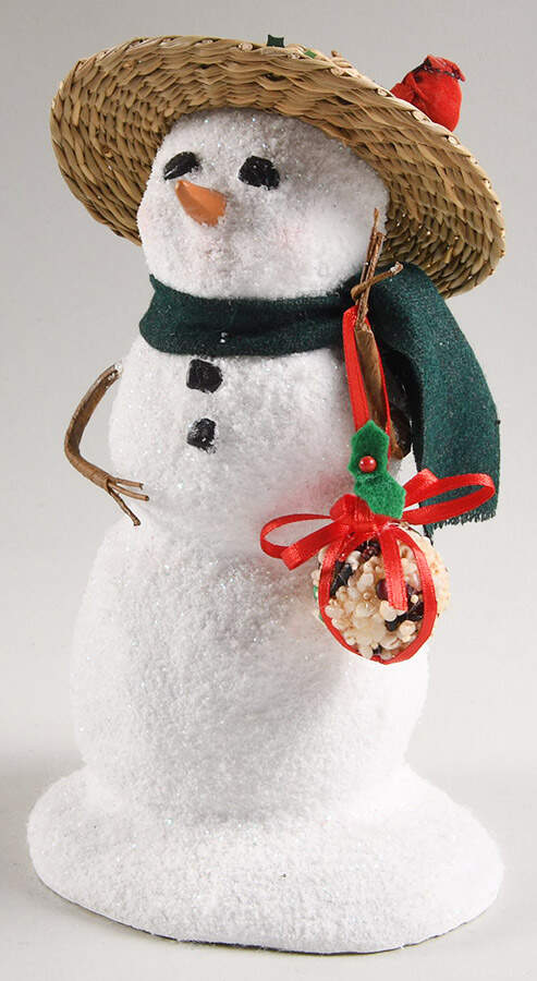 Snowmen Snowman With Birdseed - No Box by Byers' Choice Ltd-1