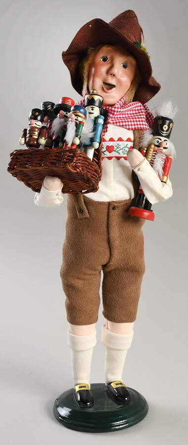 Street Vendors Nutcracker Vendor - No Box by Byers' Choice Ltd-1