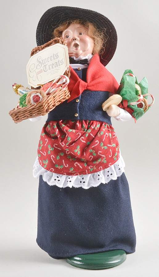 Street Vendors Woman-Sweets And Treats Peddler - No Box by Byers' Choice Ltd-1