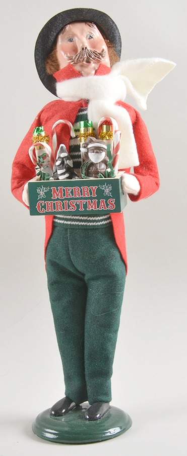 Street Vendors Christmas Peddler  - No Box by Byers' Choice Ltd-1