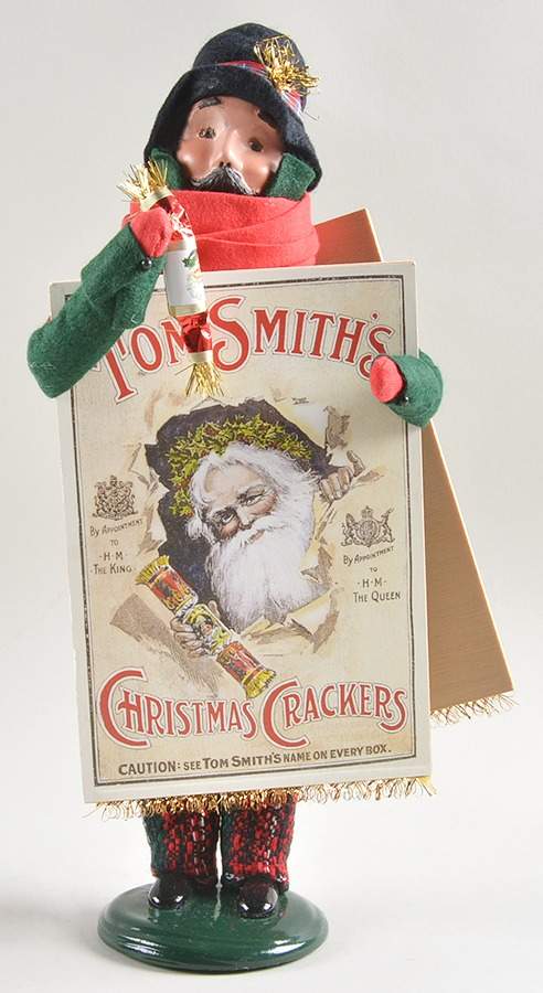 Street Vendors Sandwich Board Man-Crackers - No Box by Byers' Choice Ltd-1