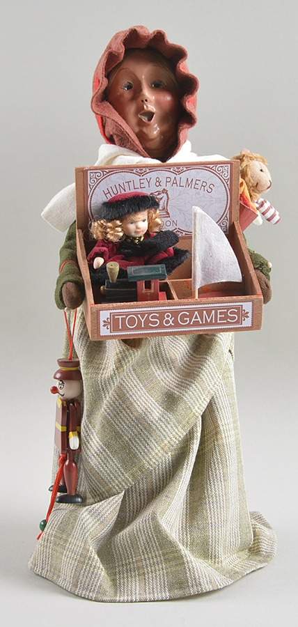 Street Vendors Toy Peddler Woman-Toys & Games - No Box by Byers' Choice Ltd-1