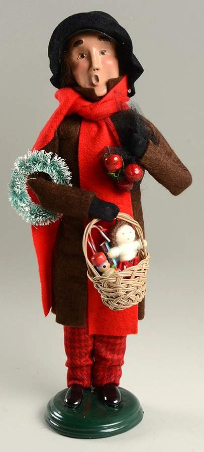 Street Vendors Christmas Peddler Only - No Box by Byers' Choice Ltd-1