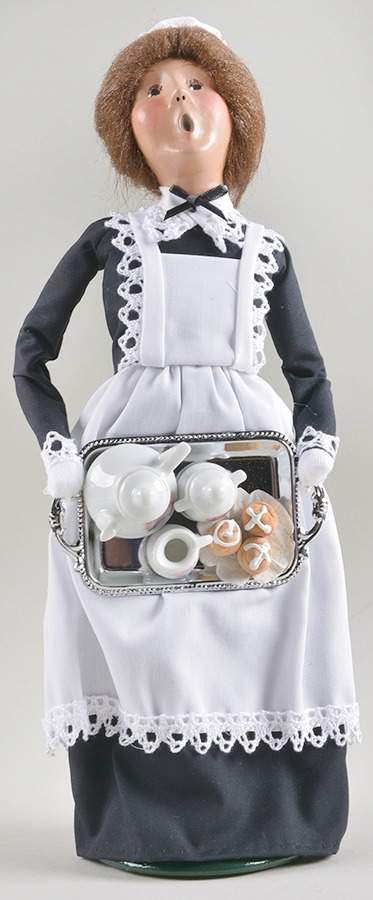 Professionals Maid With Tea Tray - No Box by Byers' Choice Ltd-1