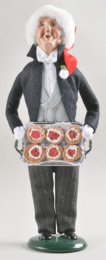 Professionals Butler With Cookie Tray - No Box by Byers' Choice Ltd-1