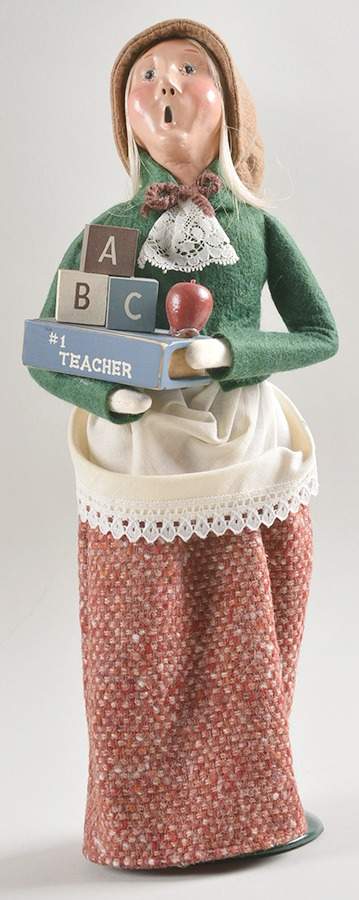 Professionals Teacher With Abc Blocks - No Box by Byers' Choice Ltd-1